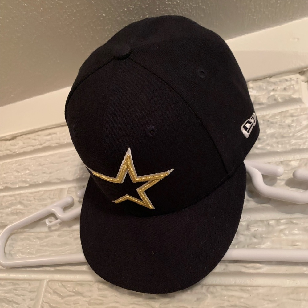 New Era 59Fifty Houston Astros fitted hat size 7 1/4 Navy Blue